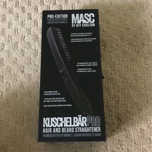 Kuschelbar Hair And Beard Straightener Black